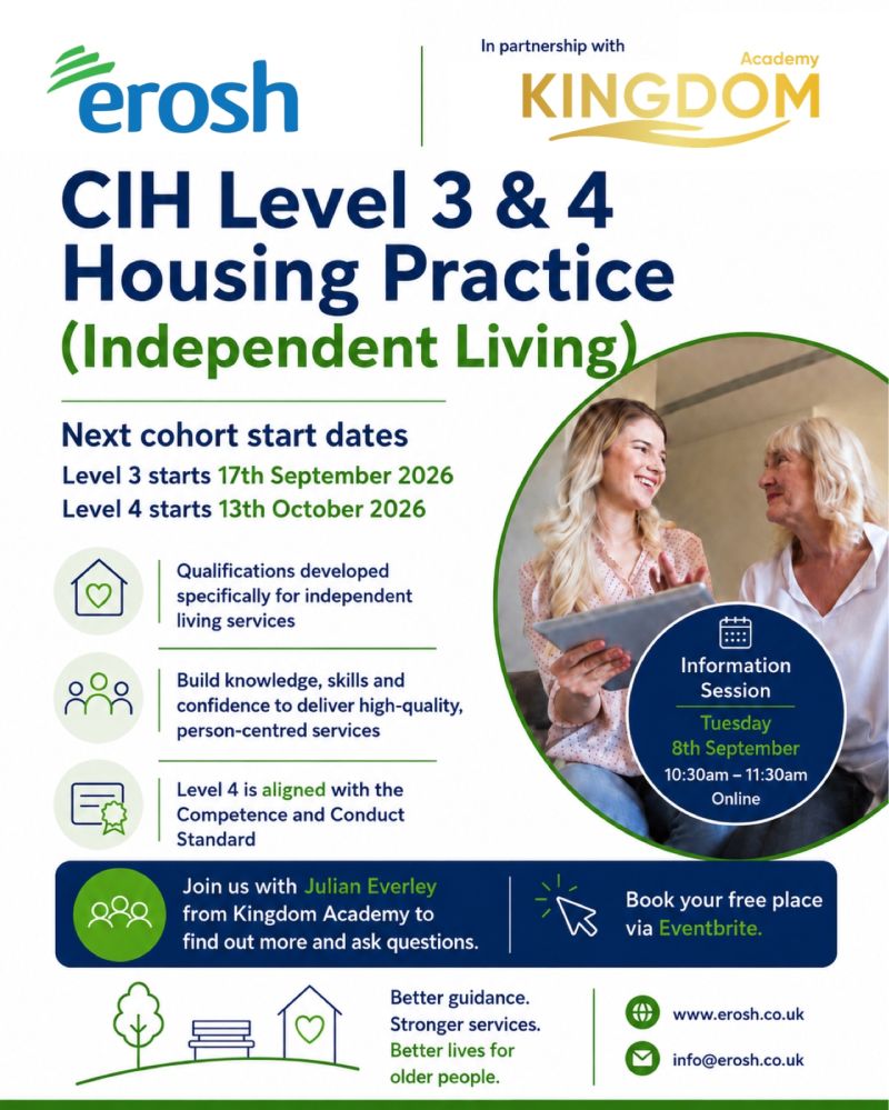 Working in independent living and thinking about your next step in career development?